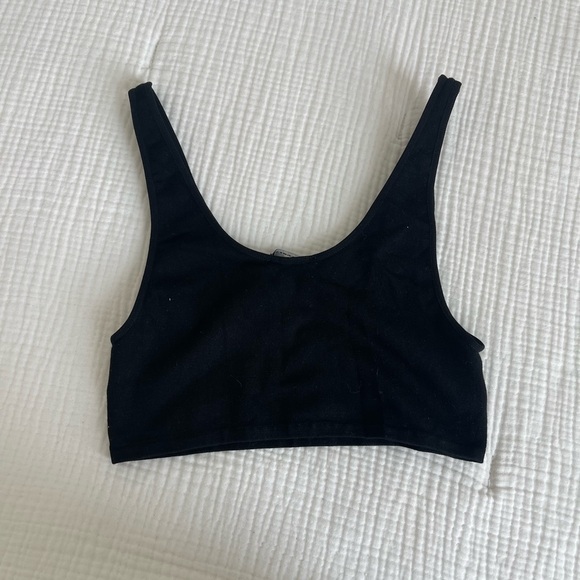 Zara black crop bra top - Picture 4 of 4